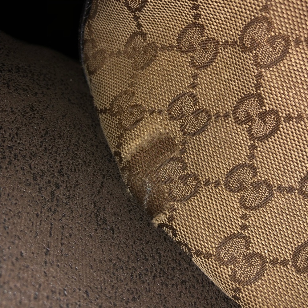 Gucci Web Hobo GG Canvas Large Bag - Picture 2 of 13